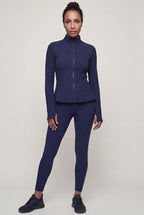 Ballerina Zip-Up Fleece, Blue