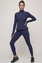 Ballerina Zip-Up Fleece, Blue