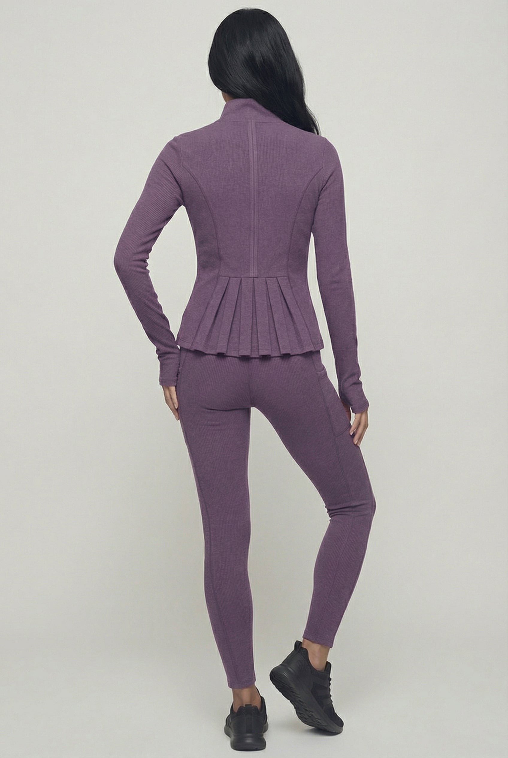 Ballerina Zip-Up Fleece, Purple