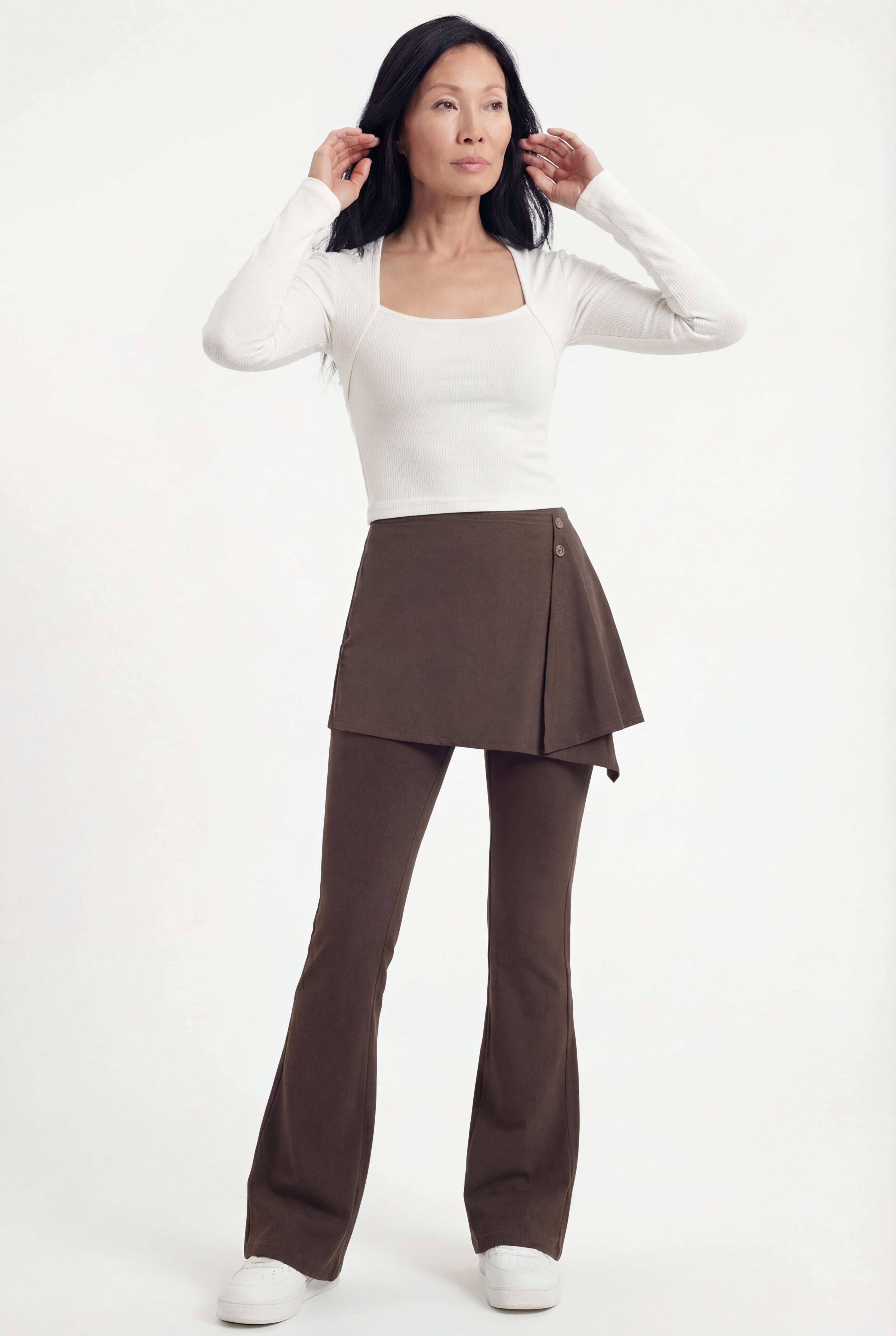 Ballerina Skirt Leggings, Coffee REVIEW xx