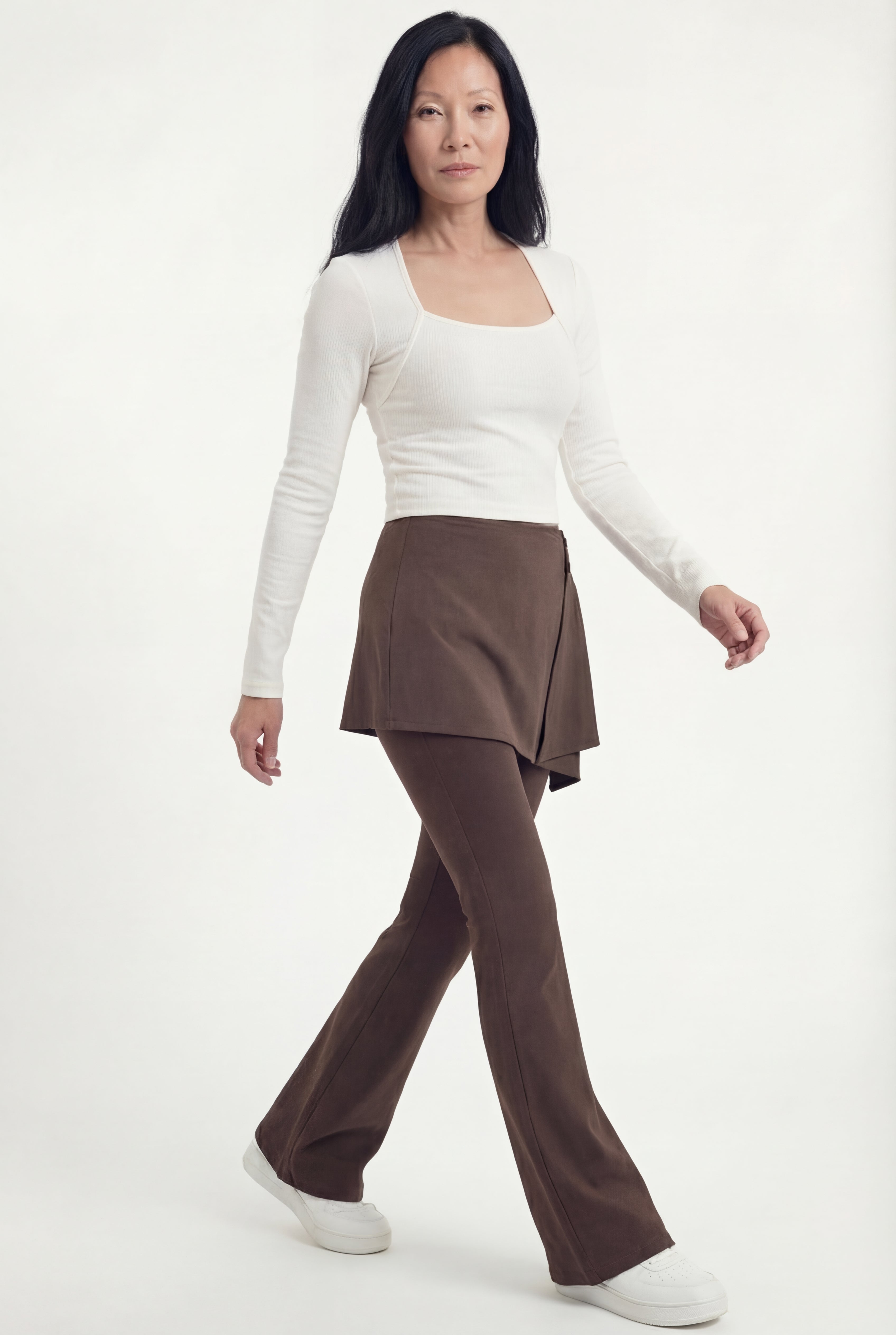 Ballerina Skirt Leggings, Coffee REVIEW xx