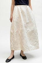 Textured Bloom Skirt, Beige REVIEW xx