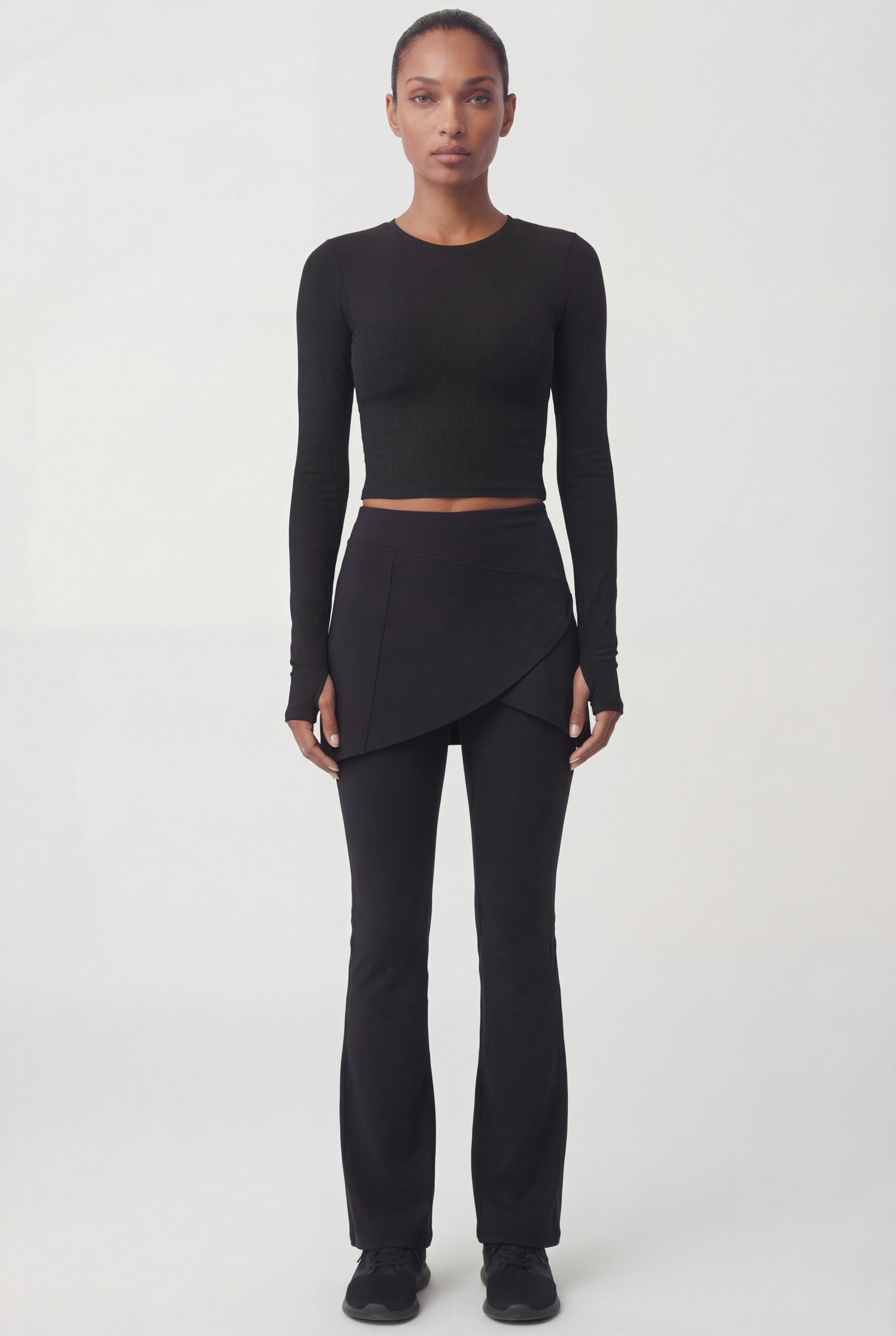 Ballerina Skirt Leggings, Black REVIEW xx