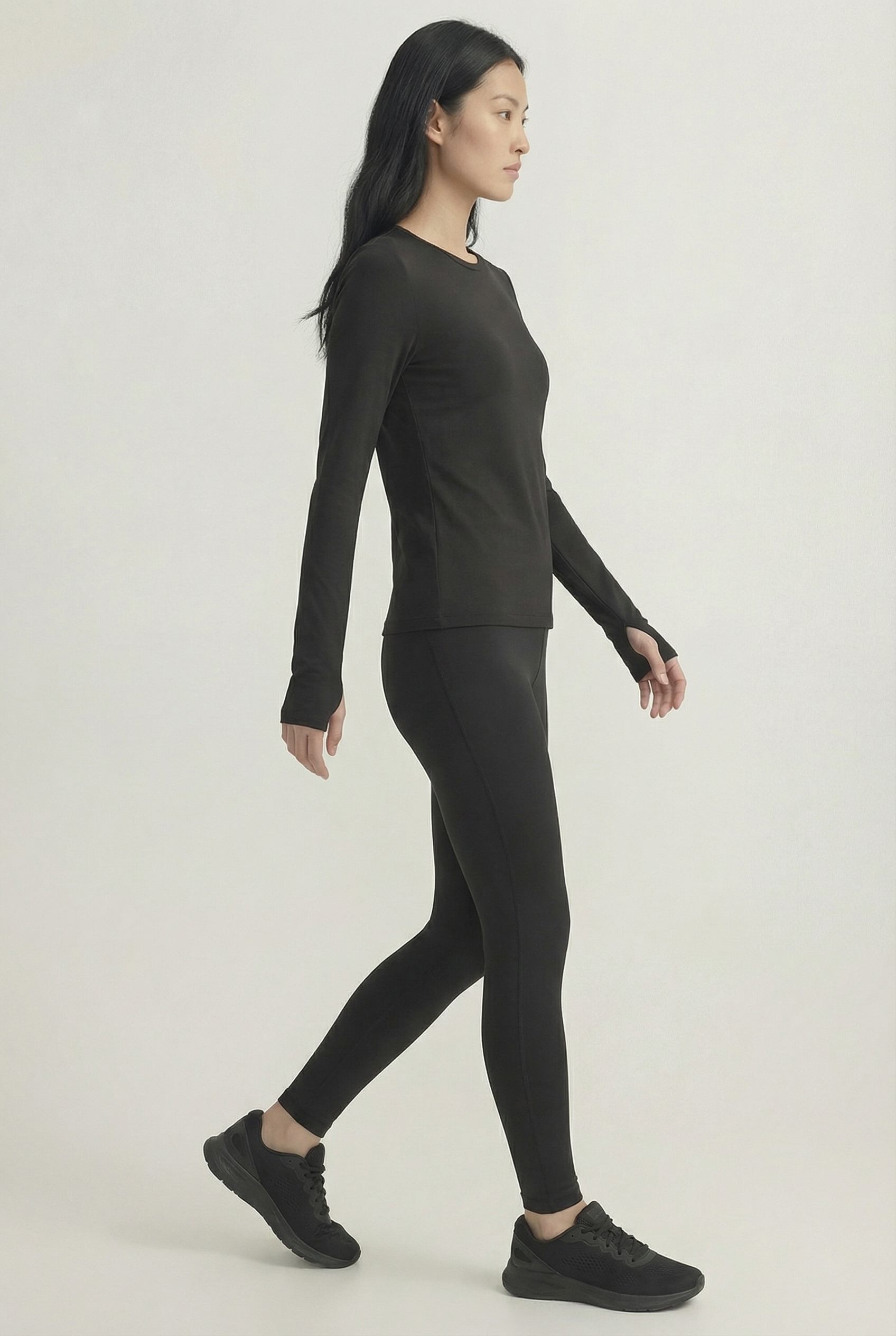 SculptFlow® Long Sleeve Tee, Black REVIEW xx